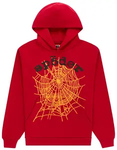Sp5der Og Web V2 Hoodie 'Red'