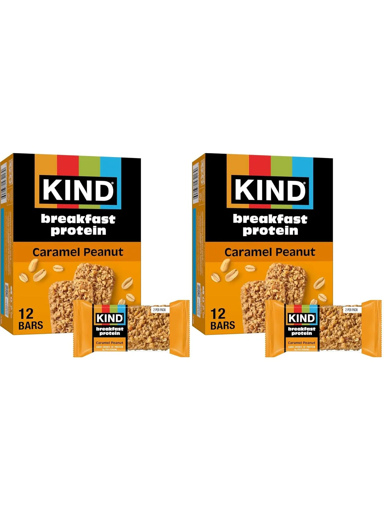 KIND PB Banana Dark Choc Protein Breakfast Bar 6 Count, 10.58 OZ