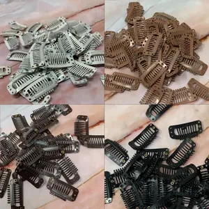 wig weft clips hair extension comb clip snap clips bulk hair clips