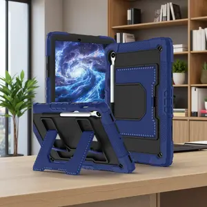 Kids Proof Heavy Duty Case for Samsung Galaxy Tab S10 Lite / S10 FE 10.9" 2025, Military Grade Shockproof Rugged Cover with Kickstand, Also Fits 11" Galaxy A9/A11 Plus Tablet