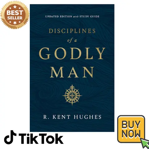 Disciplines of a Godly Man (Updated Edition with Fresh References) - Religious Practical English Bible Study Book, 2019-07-30 Release, Marriage & Purity Focus, Memorable Illustrations, Engaging Study Questions, Prayer, 2.31 lbs, 6 x 0.88 x 9 Inches
