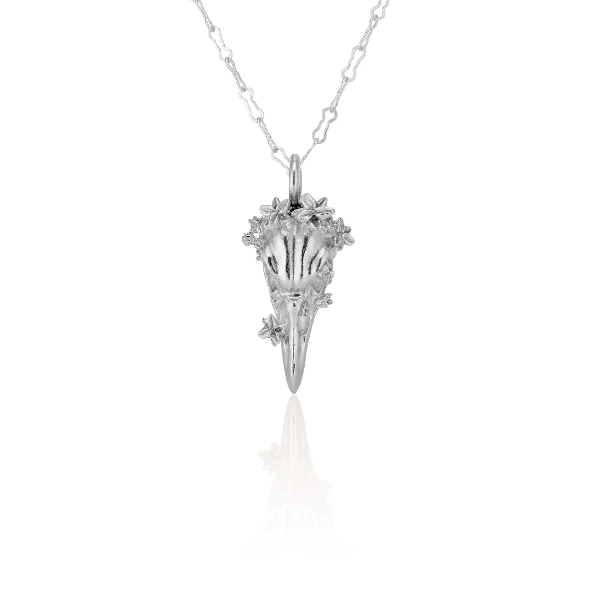 KIL N.Y.C. x Gotham Taxidermy Corvid Skull Necklace
