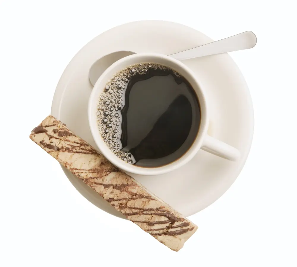 Black Drink with Snack Poster Print by Don Hammond, 28 x 26 - Large
