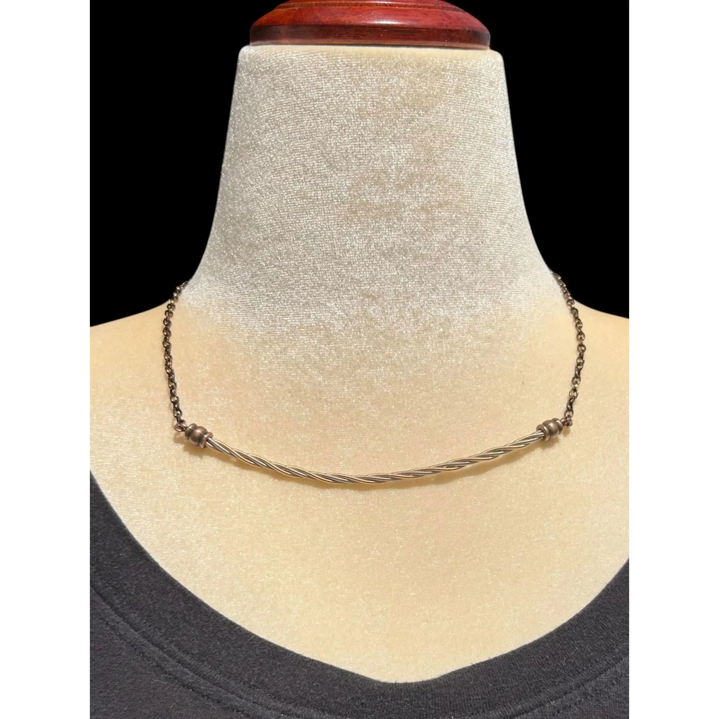 Stormy Monday - * Guitar String / Bohemian / Western / Handcrafted / Necklace / Music / Unique / Gift / Jewelry