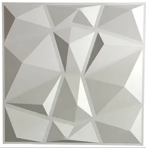 SoundAssured Large Acoustic Diffuser Panels - 3D PVC Wall Panels For Home Recording Studios, Home Theaters, Offices and More