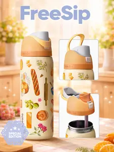 Owala FreeSip 32oz “Brunch Bunch” Limited Edition – Leak-Proof Stainless Steel Bottle