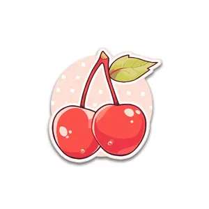 Red Cherries Sticker