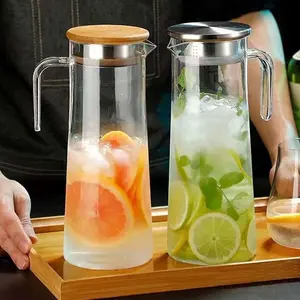 1pc of juice pot acrylic cold water pot, high grain resistant tea pot, cold water pot, commercial  beverage, Iced Tea Pitcher