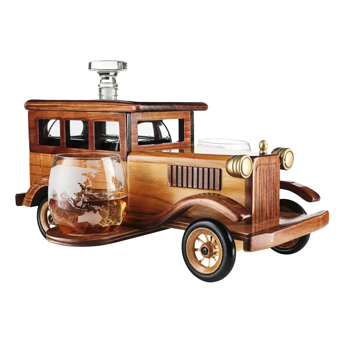 Vintage Car Decanter Premium Barware Gift Elegant Drinkware Collection