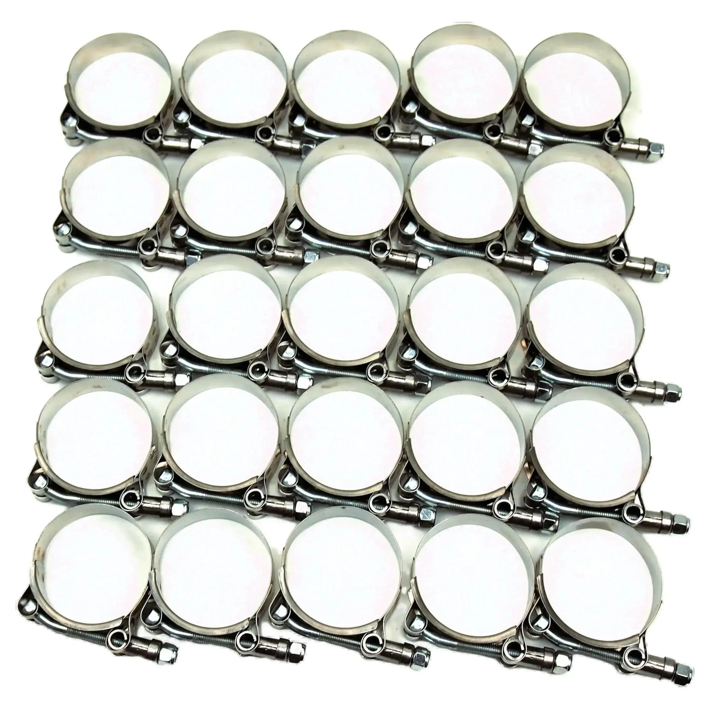 T-Bolt Hose Clamps Stainless Steel Turbo Intake Silicone Hose Clamp 1.5" 1.75" 2" 2.25" 2.5" 2.75"