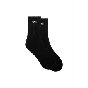 SET SOCKS - ONYX/WHITE SET SOCKS - ONYX/WHITE