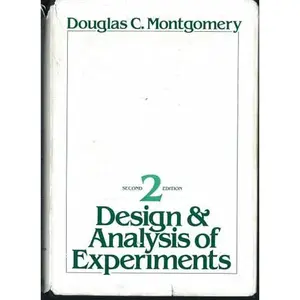 USED-Design and Analysis of Experiments by Douglas C. Montgomery (Hardcover)