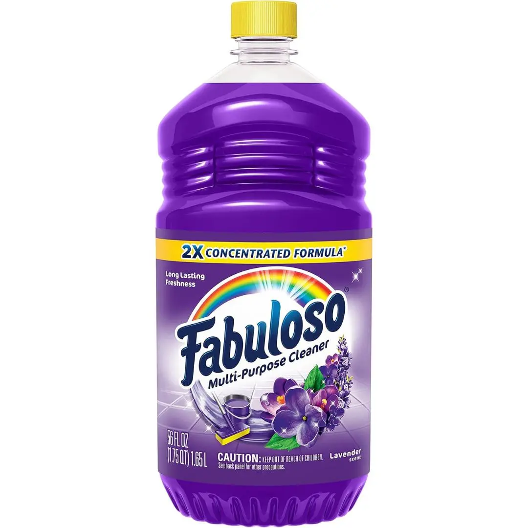 Fabuloso Multi-Purpose Cleaner & Floor Cleaner, 2X Concentrated, Lavender Scent, 56 fluid ounces