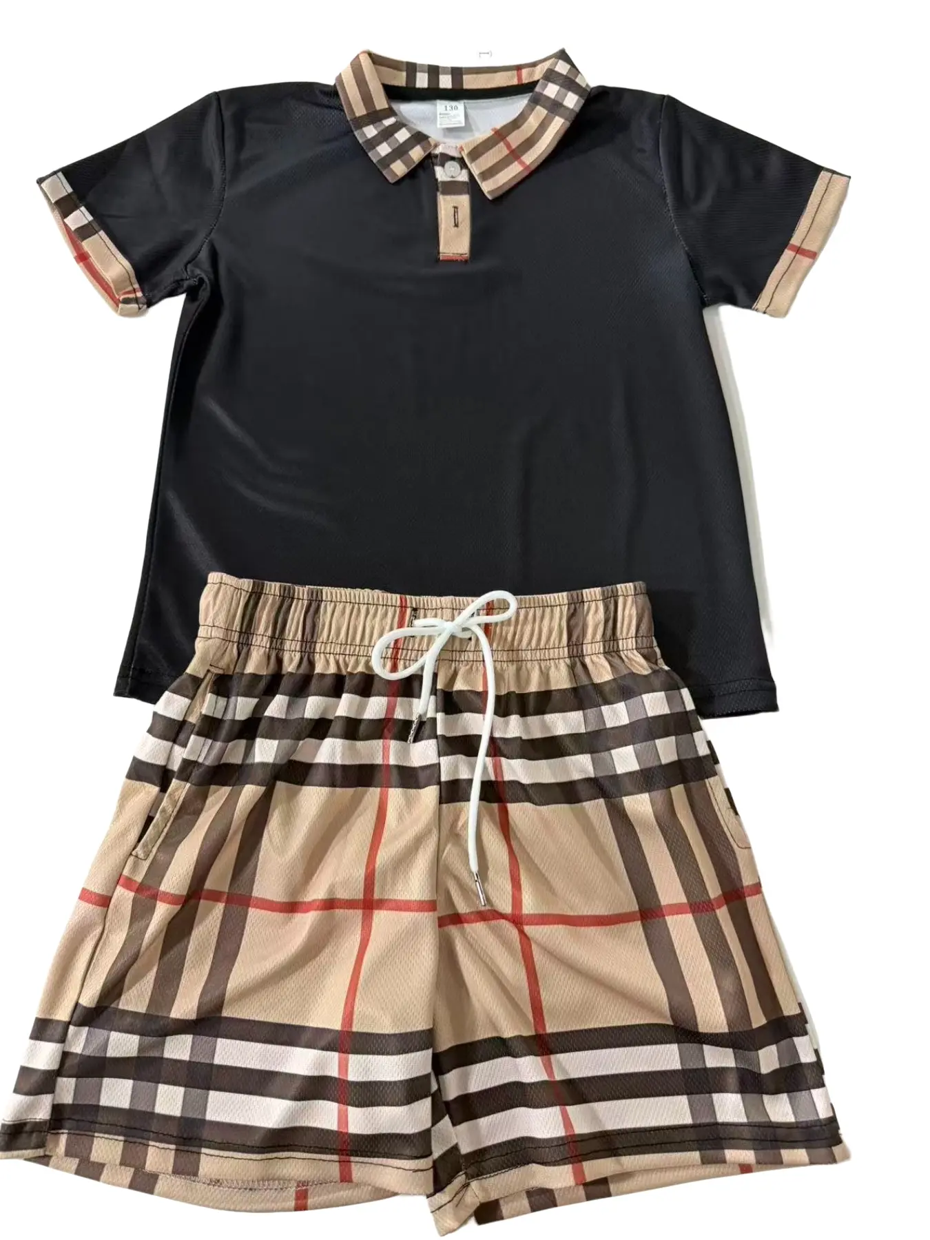 Boys' Polo Shorts Set, Comfortable Kids Clothing, Perfect for Daily Wear, Stylish, Casual and Durable Design, Ideal for Boys Aged 6-12 Years