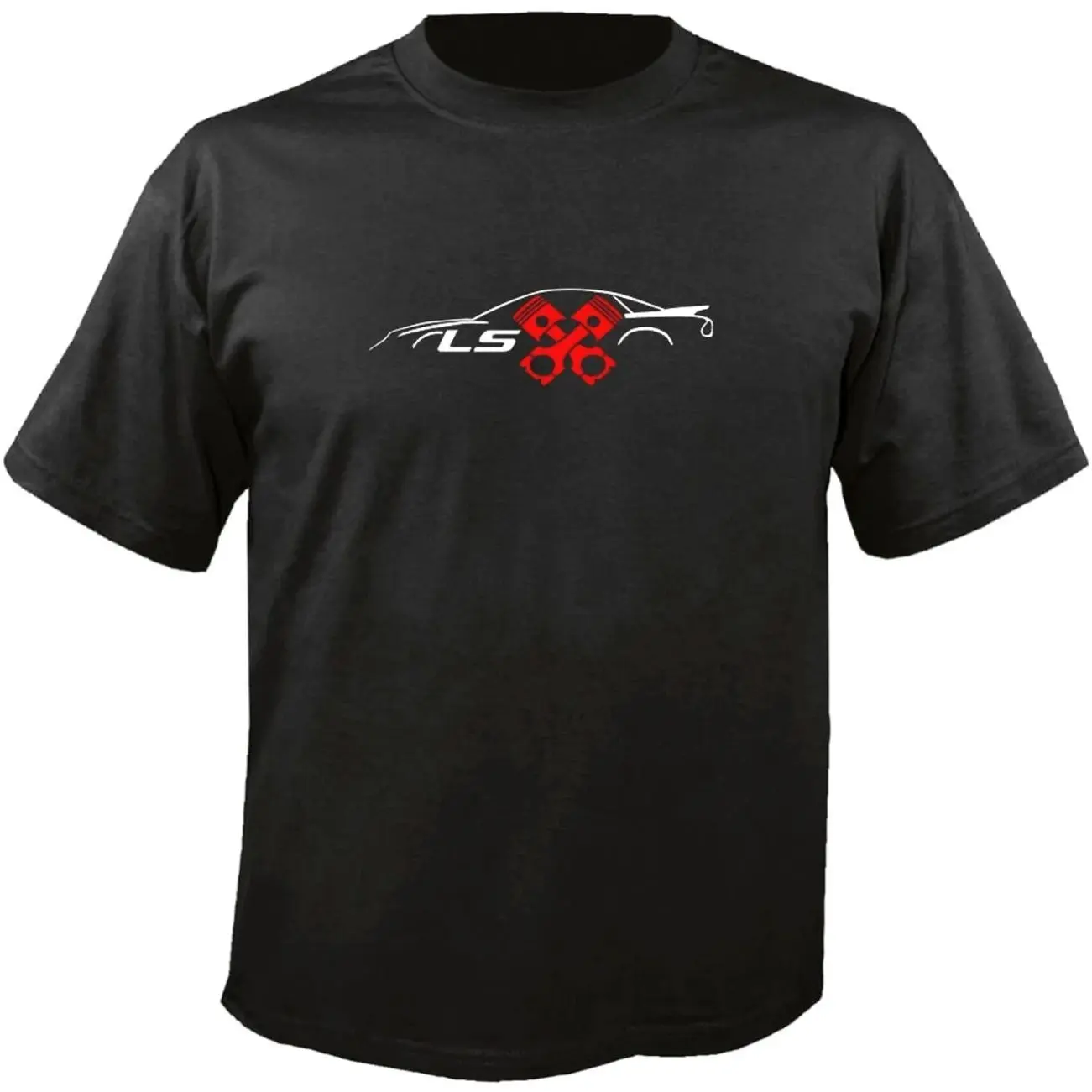 LS WS6 w/ PISTONS T-Shirt LS1 LSX engine Trans Am Formula Ram air 6.0L Sweatshirt Hoodie, Gift for Car Lovers