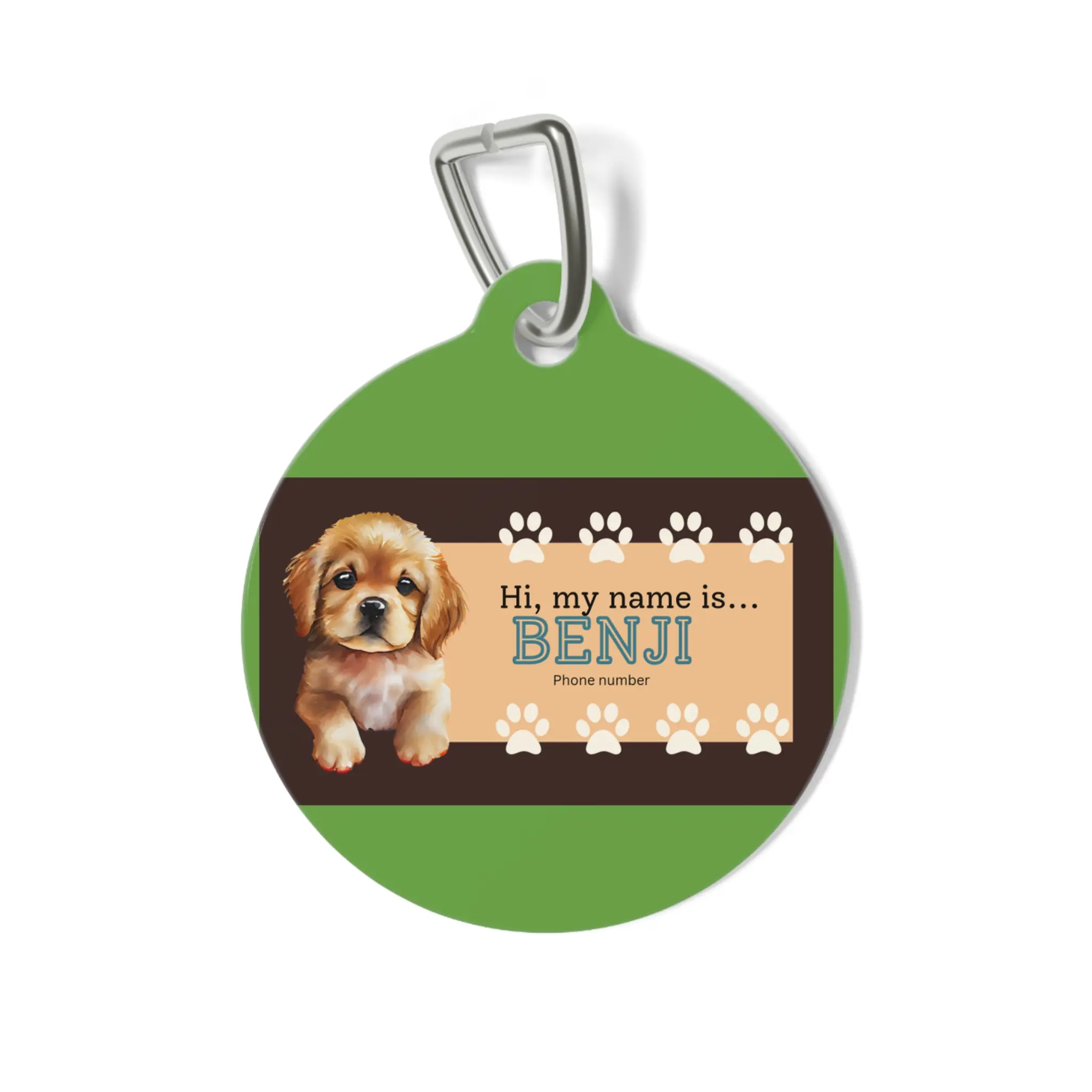 Personalized Pet Tag, Custom Dog Tag for Pets, Engraved Pet ID Tag, Dog Collar Tag, Unique Pet Tag Gift, Metal Pet Tag for Cats, Dog