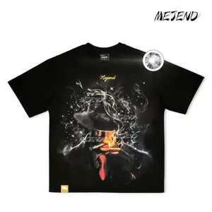 Rhinestone Graphic T Shirt, Unisex Oversized Cotton Tee, Streetwear Casual Short Sleeve Top