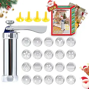 DIY Cookie Decorating Kit, 20 Cookie Shapes, Perfect for Family Gatherings and Themed Parties, Elegant Gift Box Included