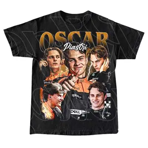 Limited Oscar Piastri Vintage T-Shirt, Gift For Woman and Man Unisex T-Shirt