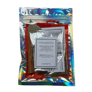 Spell Bag Kit | Ritual Herb & Crystal Pouch | Protection Money Love Sleep Courage Grief