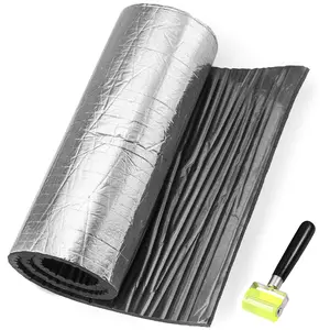 80''x 40'' 21.5 Sqft Car Sound Deadening Mat, Summervibes, 10mm Car Van Sound Deadening Insulation,Noise & Heat Reduce,Foam Deadening Insulation for Car Repair, Summer Essentials for Car Auto Exhaust Muffler Hood Fender Door Engine Cover