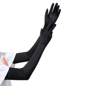Full Arm UV Protection! Extra Long Sun Gloves |   UPF50+ Ice Silk Cooling |   Non-Slip Breathable Outdoor Gloves