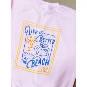 Beach Life Graphic Top