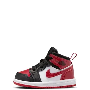 Toddler's Jordan 1 Mid SE Black/Varsity Red-White (HV4729 006)