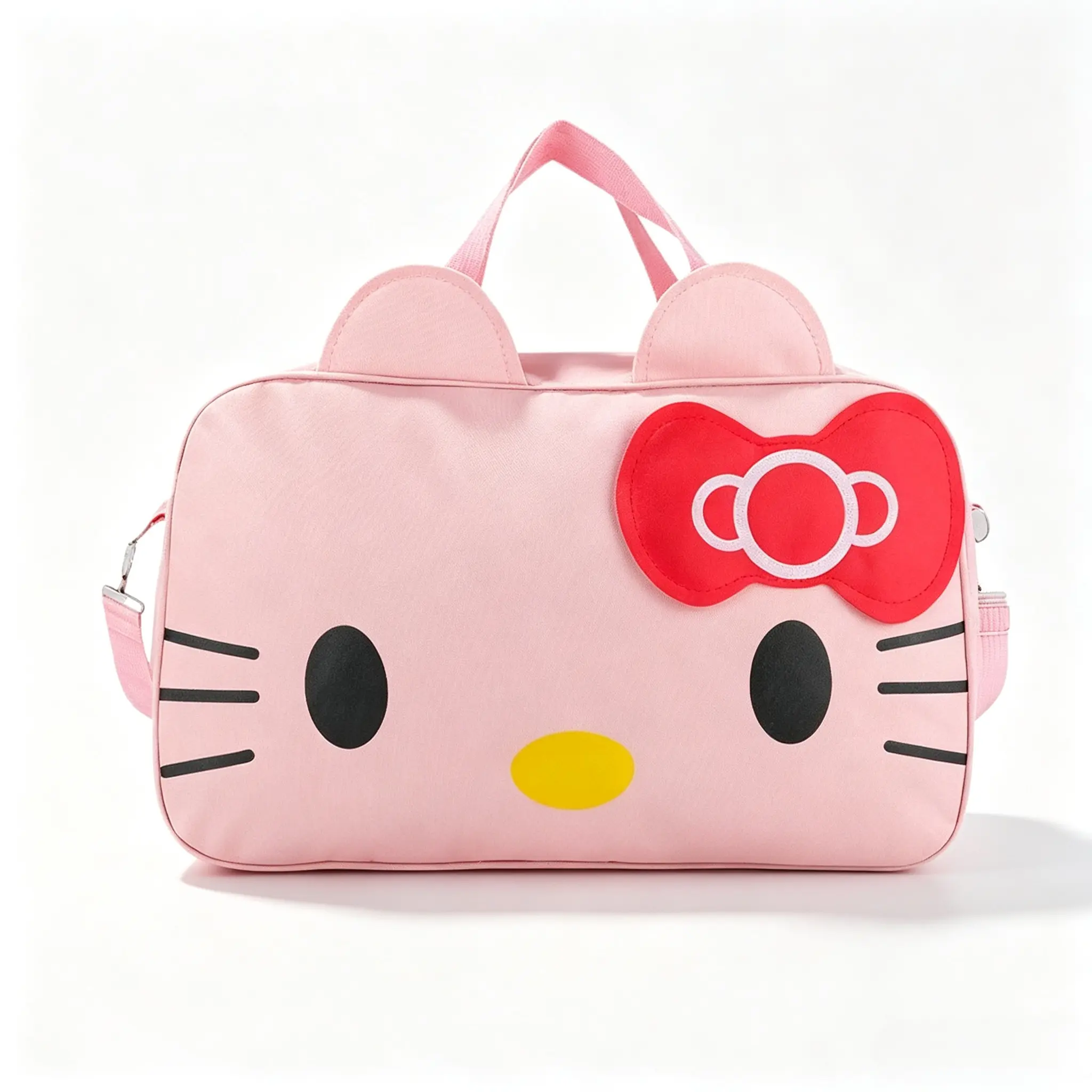 Sanrio Hello Kitty Travel Bag, Versatile Duffle Tote For Outdoor Activities & Casual Hauling