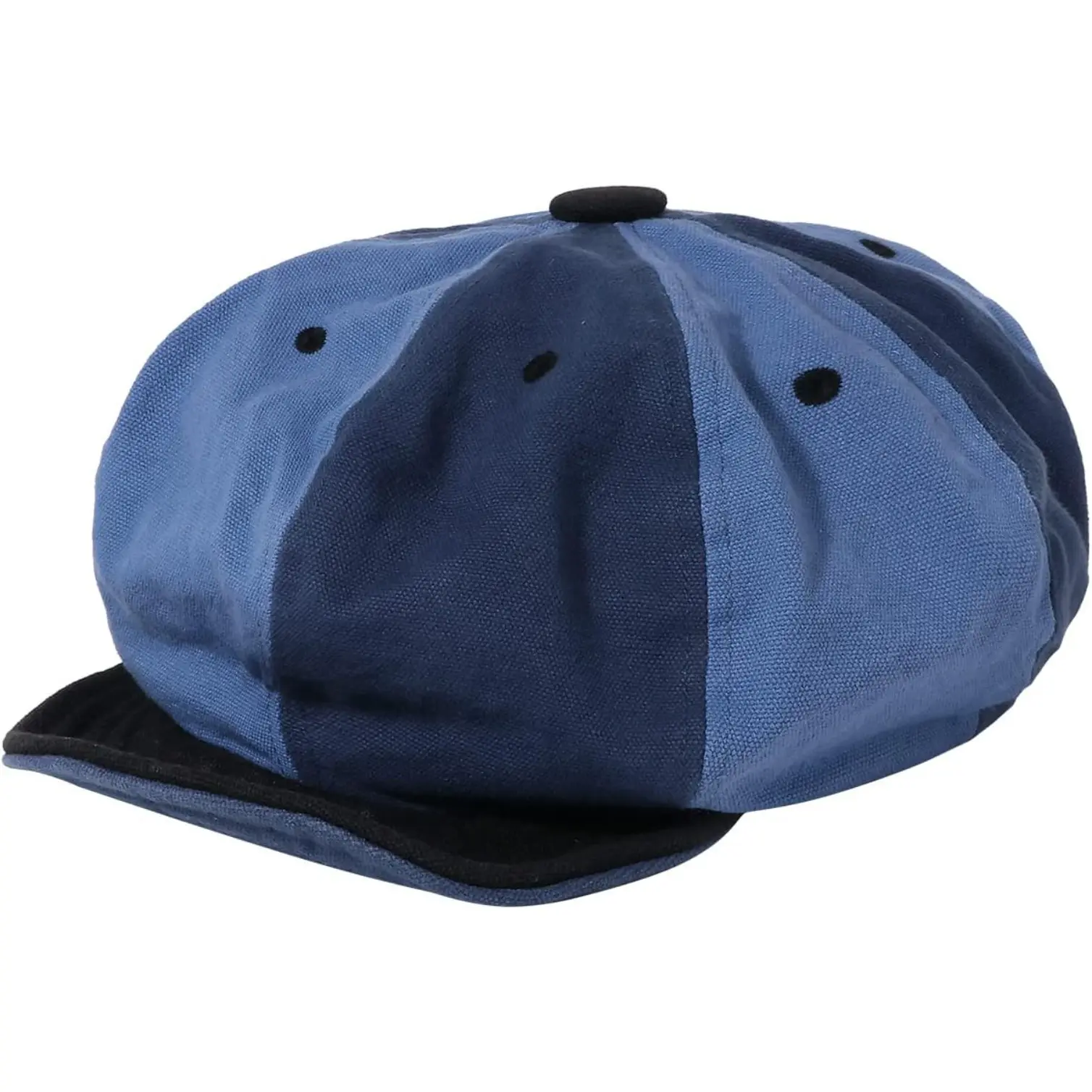Mens Cotton 8 Panel Ivy Newsboy Cap Peaky Herringbone Cabbie Gatsby Hat Applejack Cap Bakerboy Beret Flat Hat, Unisex