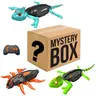 Tibibee Halloween Blind Box Toy for Kids, Random RC Lizard Reptile Toy with Remote Control, LED Light Up Eyes, 360° Spin Stunt Action, Mystery Surprise Gift for Boys & Girls Ages 3+