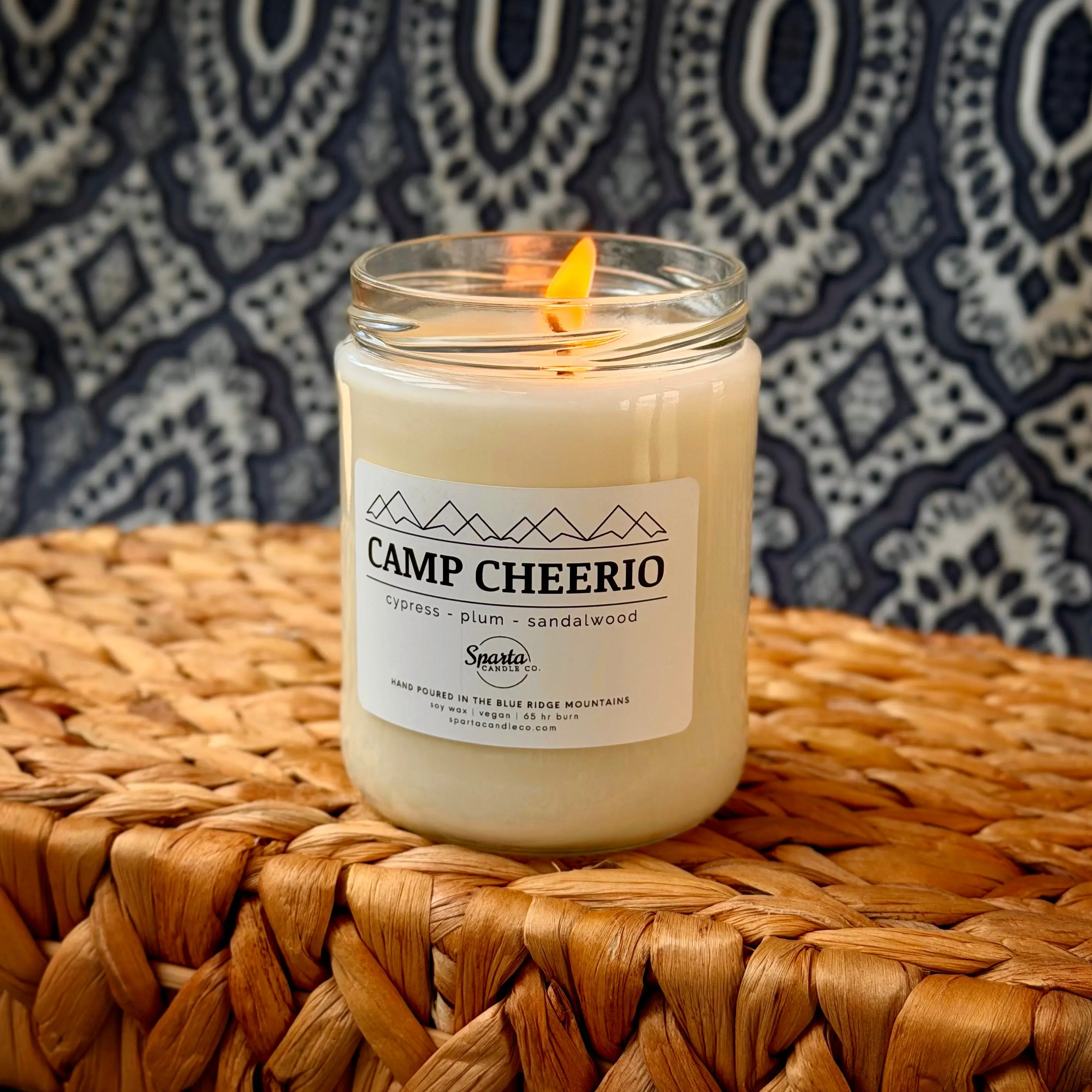 CAMP CHEERIO CANDLE