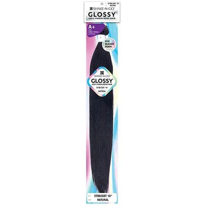 Shake N Go Glossy 100% Virgin Remy Hair A+ Weave - STRAIGHT MULTI