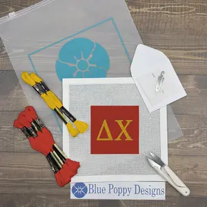 Delta Chi 4x4 Needlepoint Kit