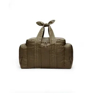 Baby Hospital Bag - Organic Cotton Packable Water-repellent Travel Duffel