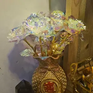 Prosperity Money Bag Decorative Ornament, New Oriental Fortune Bag Vase, Living Room TV Cabinet Desktop Wealth Craft, Luxurious Entrance Wealth Display, Feng Shui Ornaments