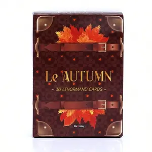 36Cards Le Autumn Lenormand Card Tarot Deck Cards Party Board Game Fate Card Fortune Telling Card Game Tarot Card Decks