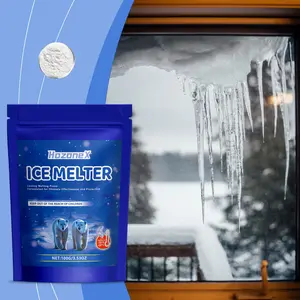 Ice Melter Deicer 100g Sodium Chloride for Efficient Snow and Ice Removal Low Temperature Deicer for Concrete Roads