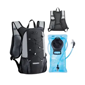 fathersdaygift VEVOR Hydration Backpack with 2L TPU Water Bladder, Hydration Pack Backpack, Lightweight Hiking Water Backpack for Men Women, Hydro Water Daypack for Hiking, Running, Cycling, Camping Rave