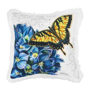 C&F Home 18" x 18" Botanical Printed Throw Pillow