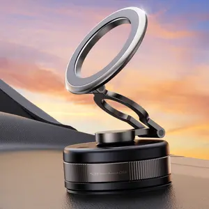 Hastraith 2026 Car Phone Holder for Magsafe 78+LBS Strongest Suction 2400gf Magnetic 360° Adjustable Car Suction Phone Mount for iPhone 17 Pro Max 16 15 14 13 12 Air Plus