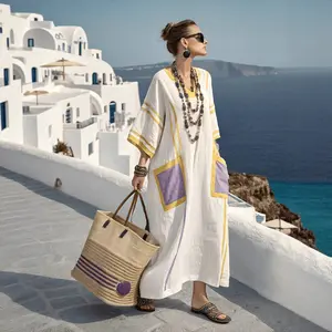 Santorini Escape Luxe Maxi Dress