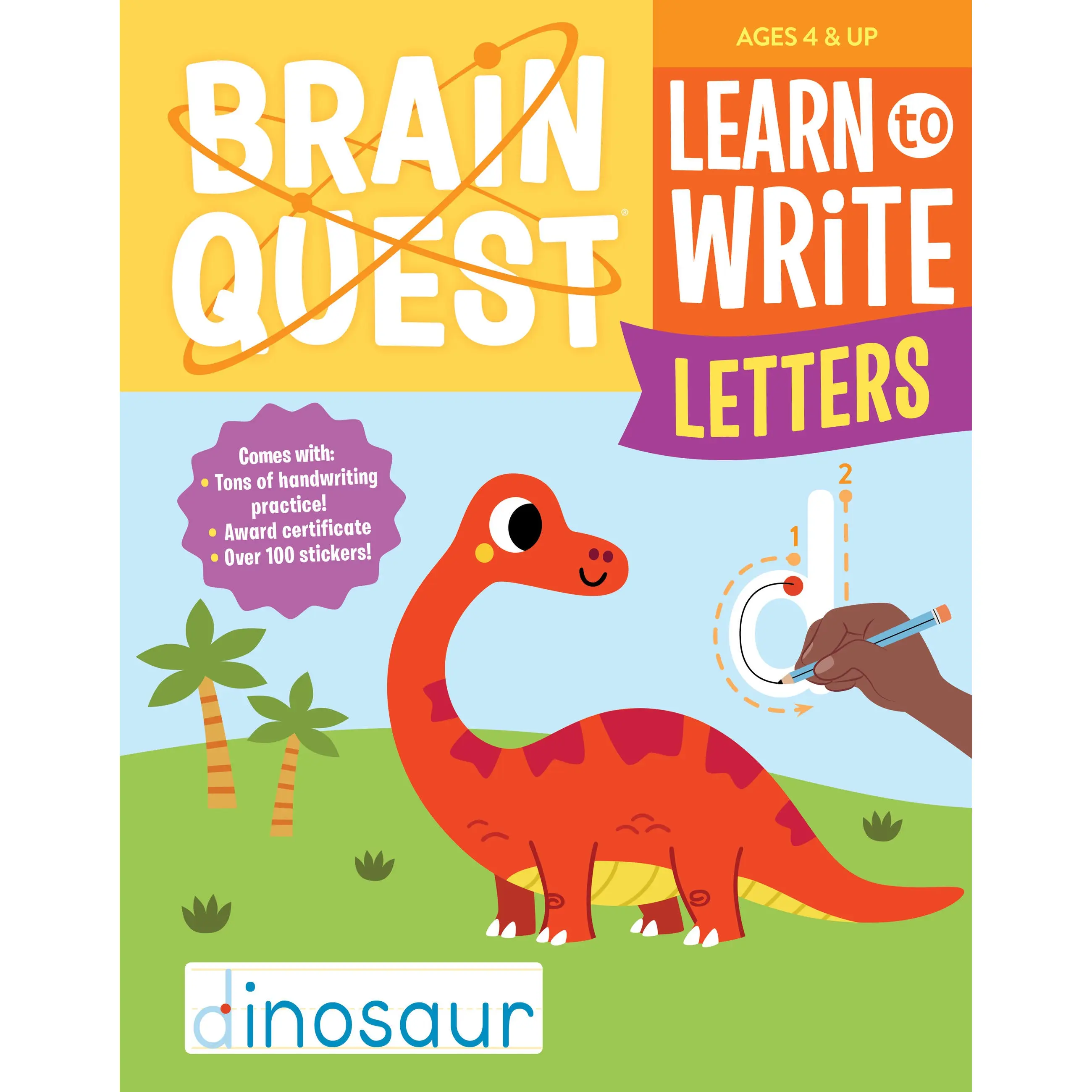 Brain Quest Learn to Write: Letters by Workman Publishing [Paperback Book]