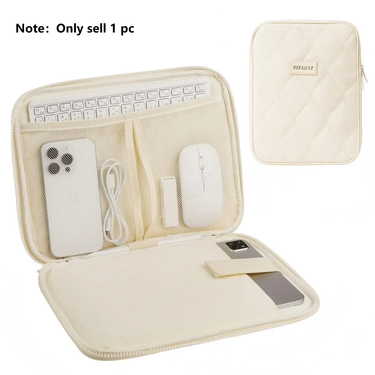 Tablet Bag for 11-13 Inch Protective Tablet Sleeve Case Portable Padded Carrying Case Fit for iPad ASUS Lenovo