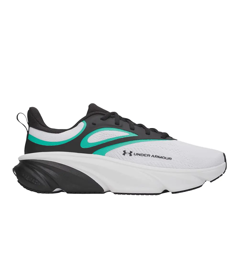 Under Armour Mens Rouge 6 Running Sneakers Shoes - White