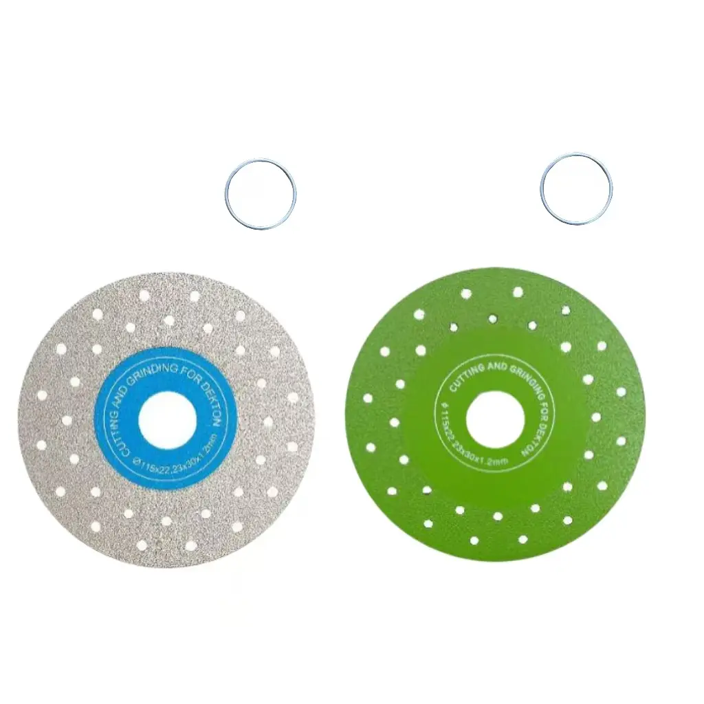 115mm Diamond Cutting Blade Set for Tile and Marble Cutting, Ultra Thin Dual Use Diamond Saw Blades for Precision Work, Perfect for Ceramic and Stone