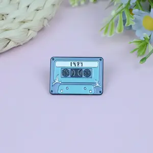 90s Vibes Enamel Lapel Pin, Born In 1989 Brooch, Music Lover Pop Culture Badge Brooch for Women Singer Fans Gift, TayTay Version Pin 006