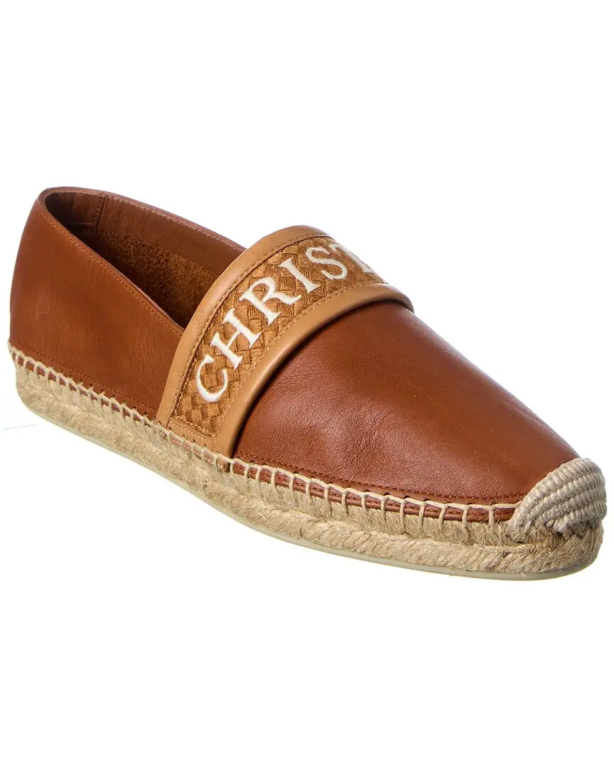 Christian Louboutin Nanoletta Leather Espadrille