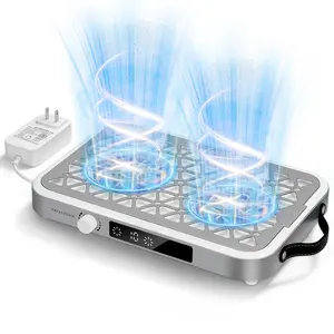 Nail Dust Collector, 1600PA Professional Nail Vacuum Dust Collector Fan with Absorb 99% of dust Within 20 inches in 3 Seconds - 10 Speeds Adjust, 30 Filters for Acrylic Manicure at Salon & Home