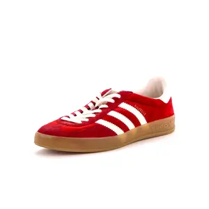 Pre-owned Gucci x Adidas Women's Gazelle Sneakers Velvet and Suede by Rebag